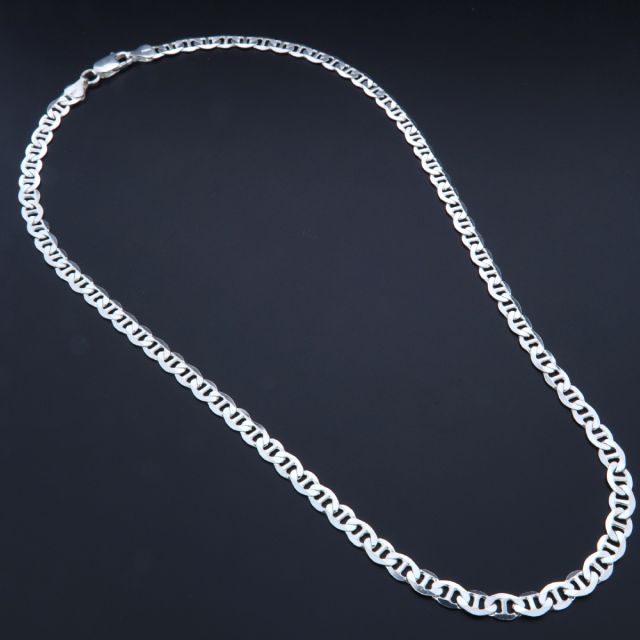 collana in argento 925‰ traversino