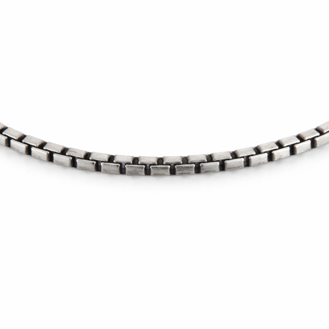 Bracciale in argento 925 maglia veneta stondata 